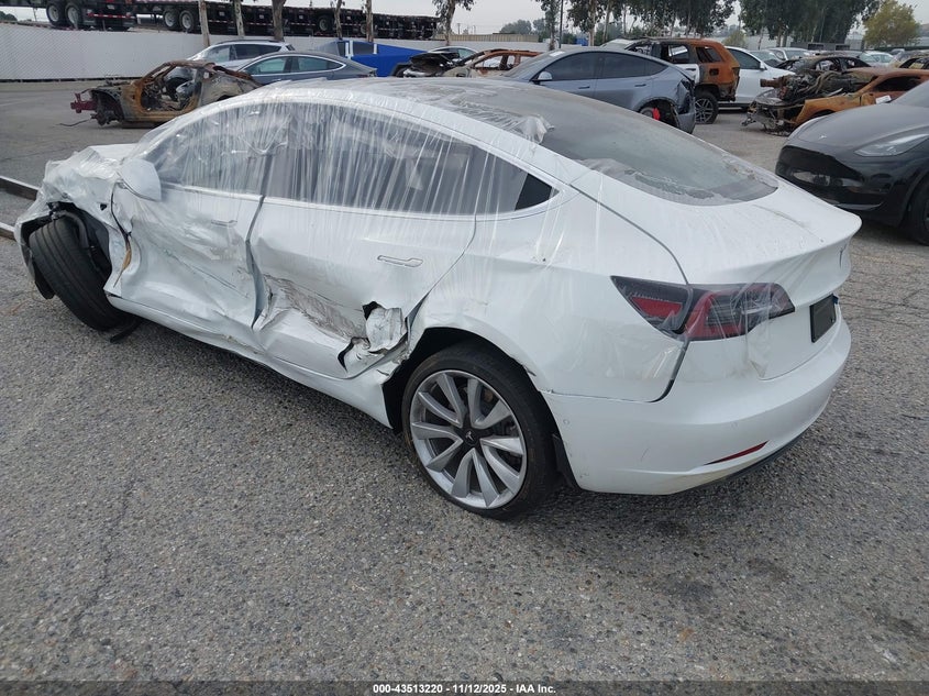 Vin: 5yj3e1ea0lf634341, lot: 44008201, tesla model 3 standard range plus rear-wheel drive/standard range rear-wheel drive 20203
