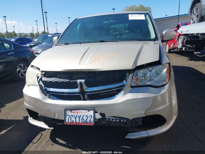 2013 Dodge Grand Caravan Sxt VIN: 2C4RDGCG2DR520774 Lot: 43513477