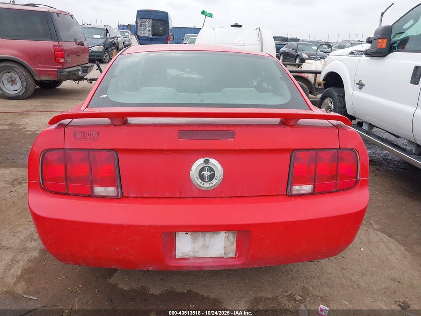 2006 Ford Mustang V6 VIN: 1ZVFT80N765191971 Lot: 43513518