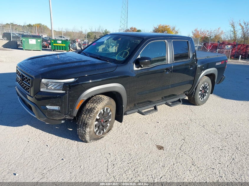 Vin: 1n6ed1ek6pn613986, lot: 44008503, nissan frontier pro-4x 4x4 20232