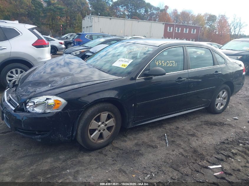 2009 Chevrolet Impala Lt VIN: 2G1WT57N391103438 Lot: 43513531