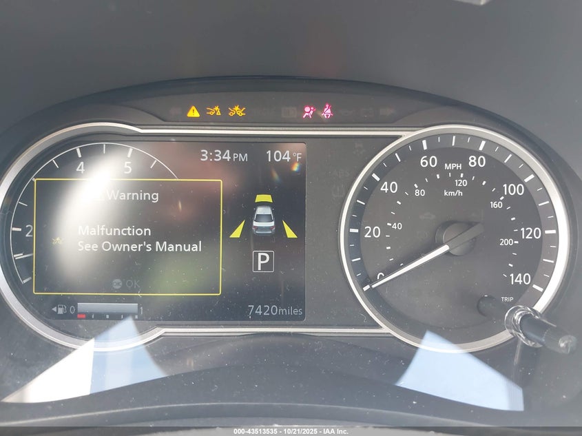 2025 NISSAN VERSA 1.6 SV 3N1CN8EV0SL868185