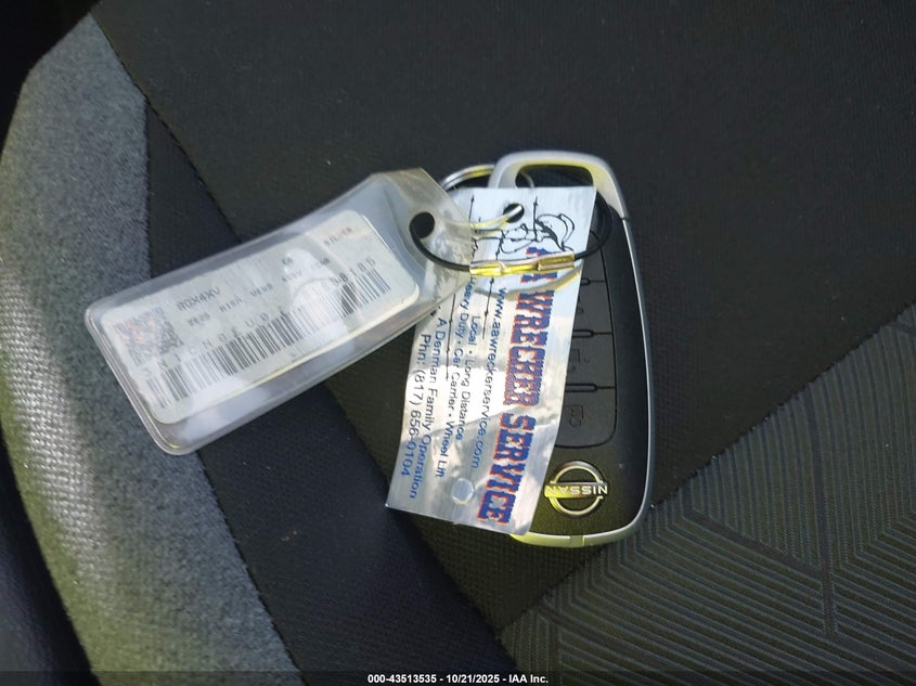 2025 NISSAN VERSA 1.6 SV 3N1CN8EV0SL868185