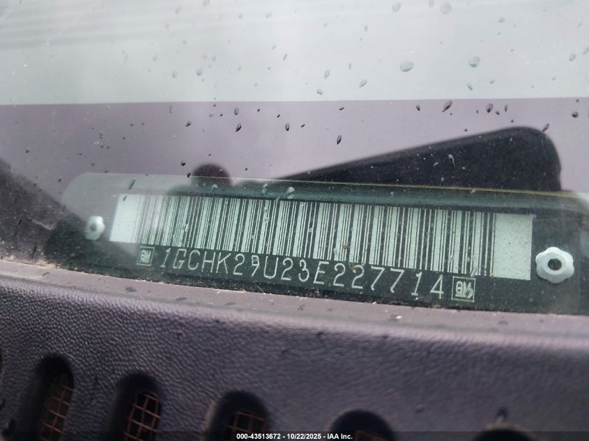 2003 Chevrolet Silverado 2500Hd Ls VIN: 1GCHK29U23E227714 Lot: 43513672