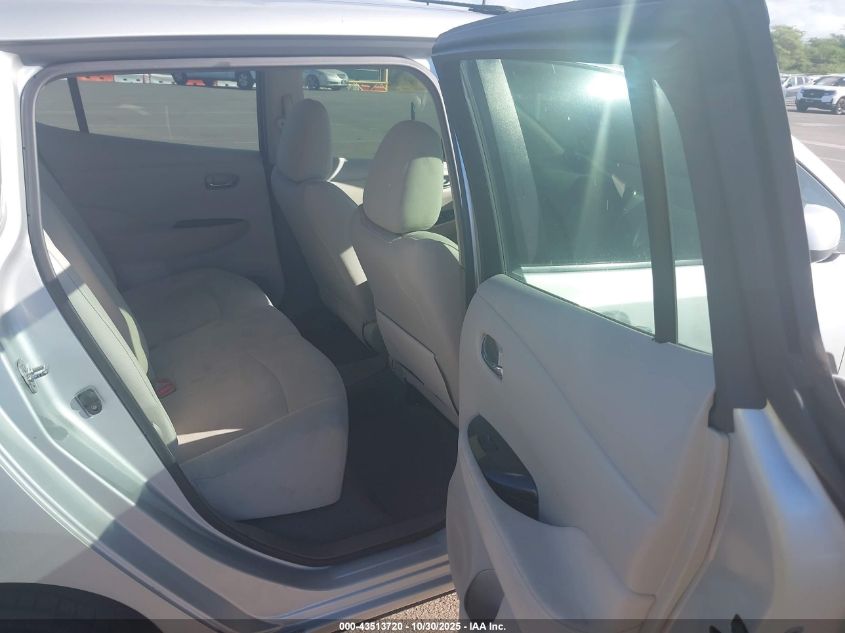 2012 Nissan Leaf Sl VIN: JN1AZ0CP5CT020222 Lot: 43513720