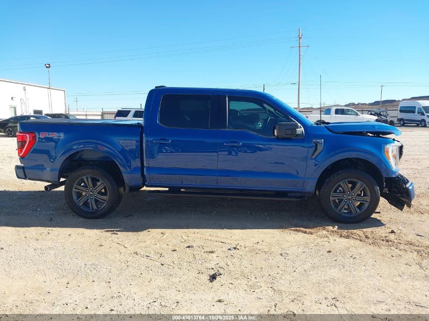 2023 Ford F-150 Xlt VIN: 1FTFW1E87PKF97417 Lot: 43513764