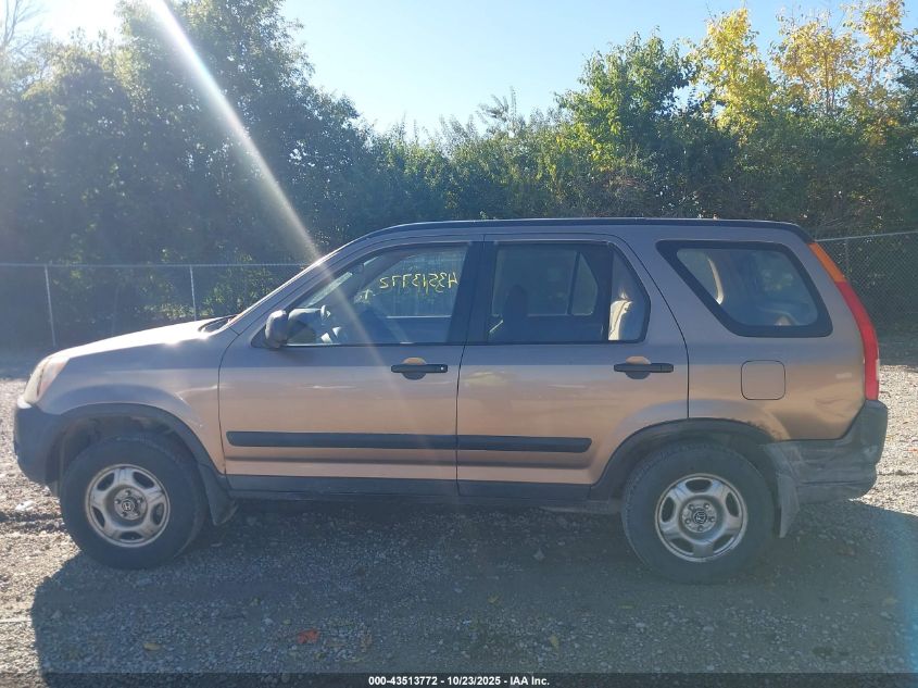 2003 Honda Cr-V Lx VIN: JHLRD68463C013640 Lot: 43513772