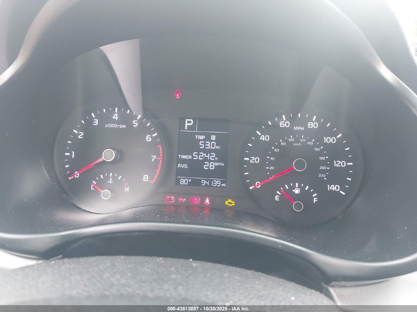 2018 Kia Rio Lx VIN: 3KPA24AB7JE047752 Lot: 43513807