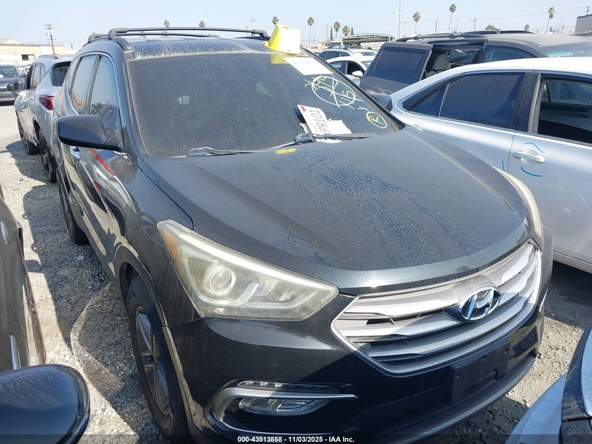 5NMZU3LBXHH012582 2017 Hyundai Santa Fe Sport 2.4L auction photo 1