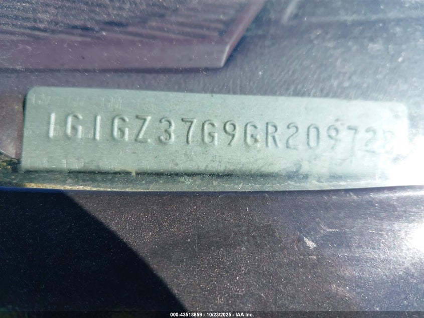 1G1GZ37G9GR209728 1986 CHEVROLET MONTE CARLO photo no. 9
