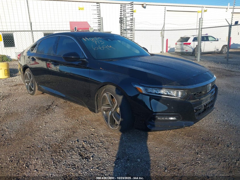 2019 HONDA ACCORD SPORT - 1HGCV1F34KA051361