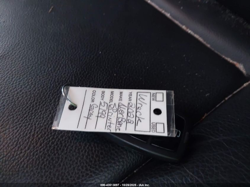 2022 Mercedes-Benz Sprinter 2500 High Roof I4 VIN: W1Y40CHY0NT096033 Lot: 43513897