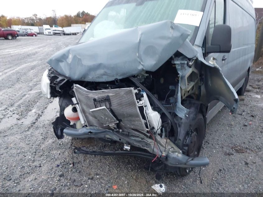 2022 Mercedes-Benz Sprinter 2500 High Roof I4 VIN: W1Y40CHY0NT096033 Lot: 43513897