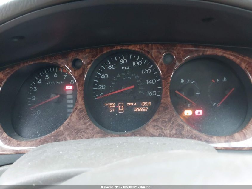 2002 Acura Tl 3.2 VIN: 19UUA56632A058738 Lot: 43513912