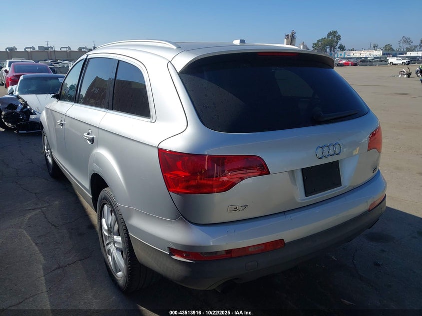 2007 Audi Q7 3.6 Premium silver suv gasoline WA1BY74L27D064455 photo #4