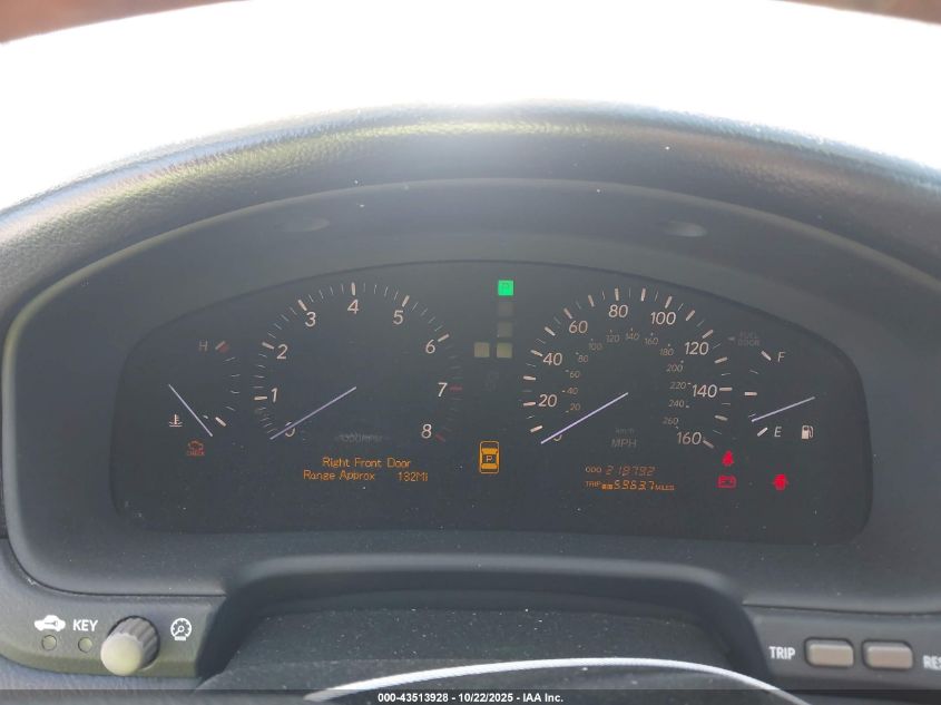 2005 Lexus Ls 430 VIN: JTHBN36F355000140 Lot: 43513928