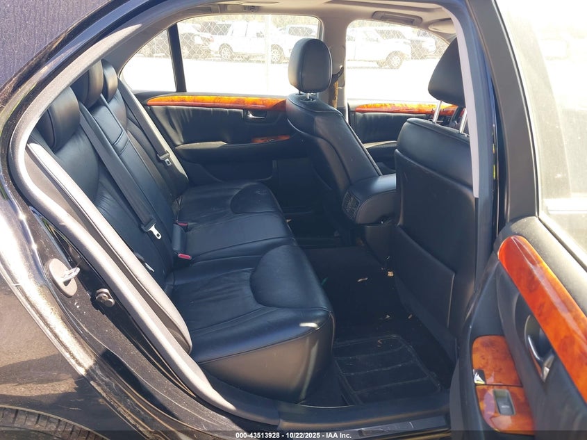 2005 Lexus Ls 430 VIN: JTHBN36F355000140 Lot: 43513928