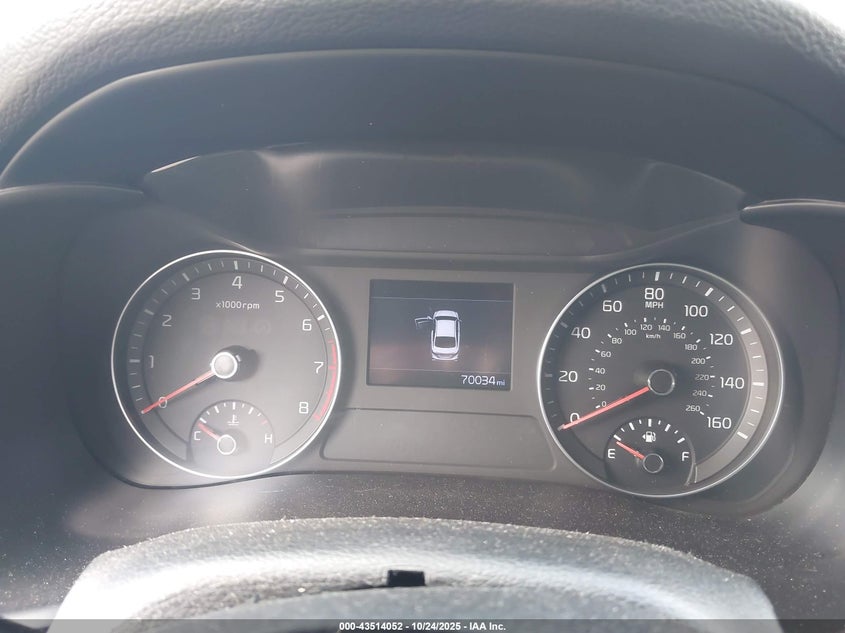 2019 Kia Forte Lxs VIN: 3KPF24AD1KE114578 Lot: 43514052