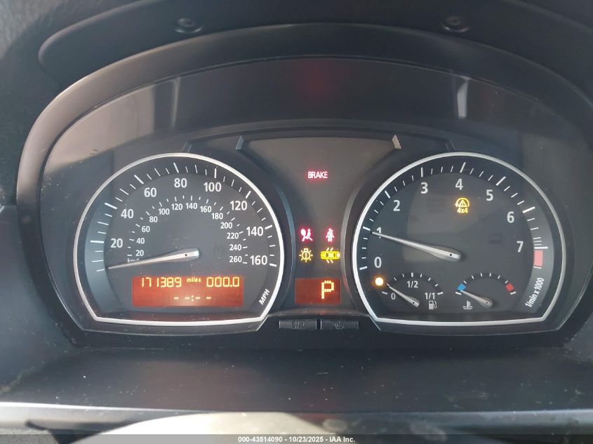 2008 BMW X3 3.0Si VIN: WBXPC934X8WJ20974 Lot: 43514090