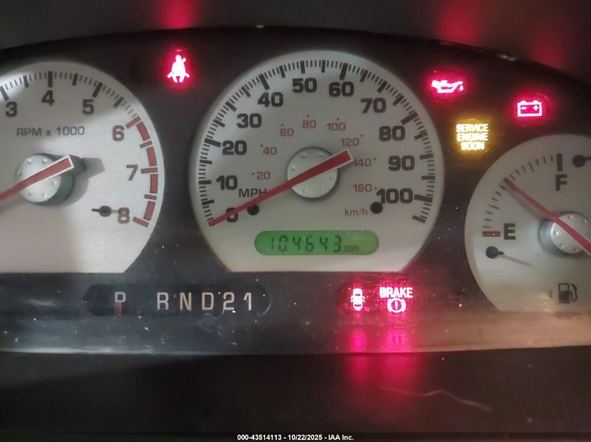 2001 Mercury Villager Sport VIN: 4M2ZV12T01DJ08077 Lot: 43514113