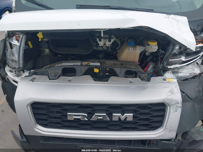 2021 Ram Promaster 1500 High Roof 136 Wb VIN: 3C6LRVBG8ME567152 Lot: 43514149