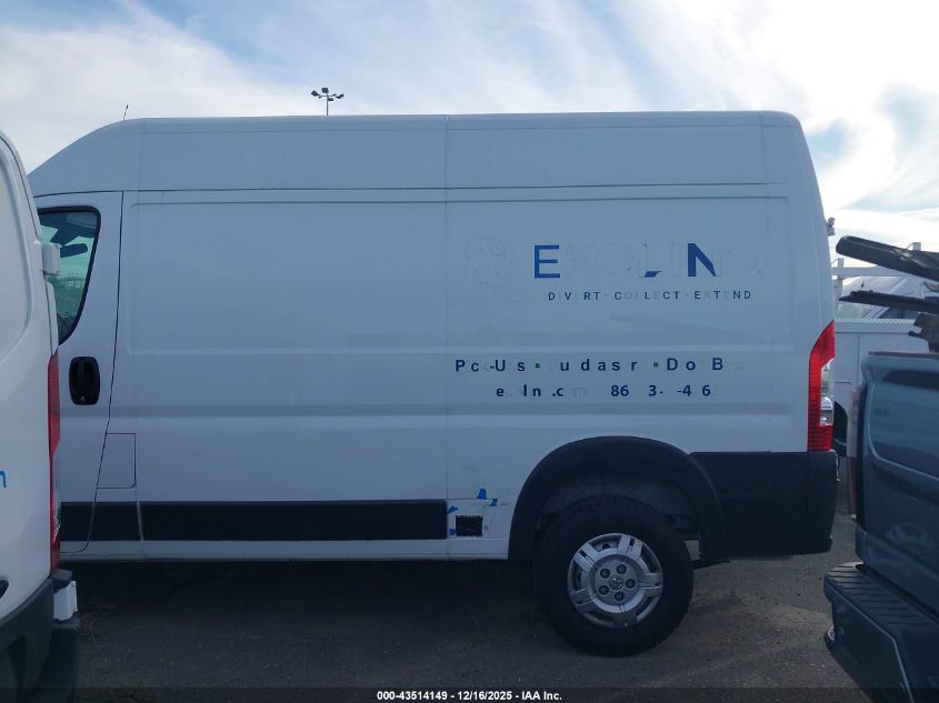 2021 Ram Promaster 1500 High Roof 136 Wb VIN: 3C6LRVBG8ME567152 Lot: 43514149