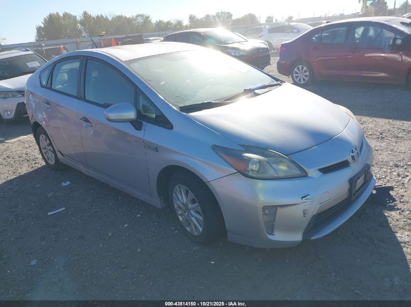 JTDKN3DP9C3011259 TOYOTA PRIUS PLUG-IN Photo 1