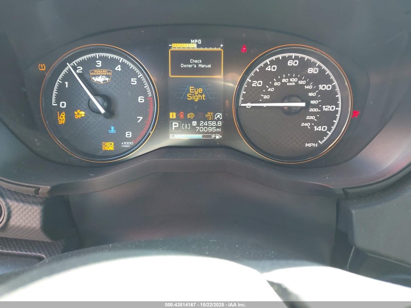 2022 SUBARU FORESTER WILDERNESS JF2SKAMCXNH463397