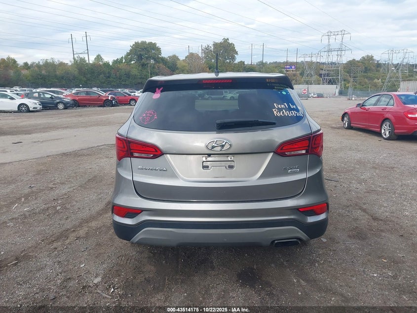 2018 HYUNDAI SANTA FE SPORT 2.4L 5NMZTDLBXJH092741