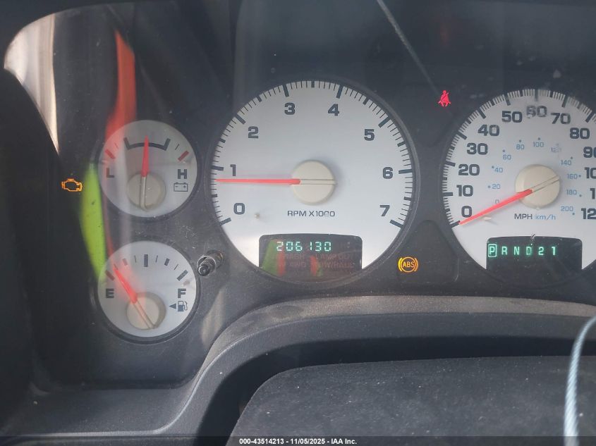 2004 Dodge Ram 1500 Slt/Laramie VIN: 1D7HA18N34J259383 Lot: 43514213