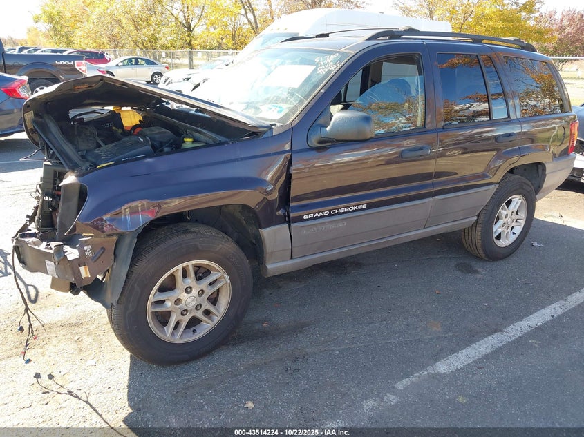 1J4GW48S44C160276 2004 JEEP GRAND CHEROKEE photo no. 2