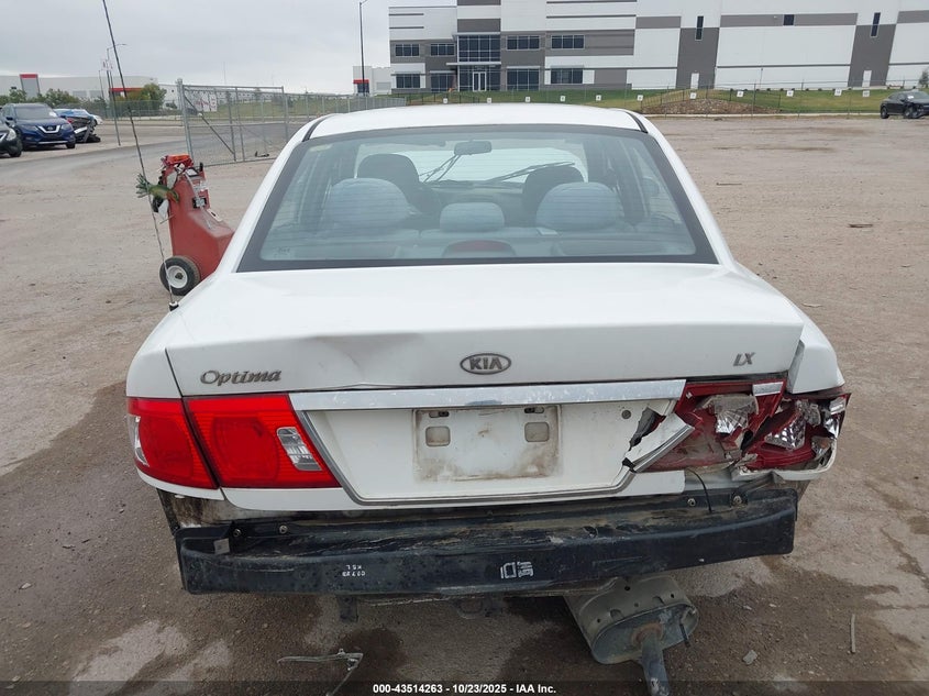 2006 Kia Optima Ex/Lx VIN: KNAGD126865465550 Lot: 43514263