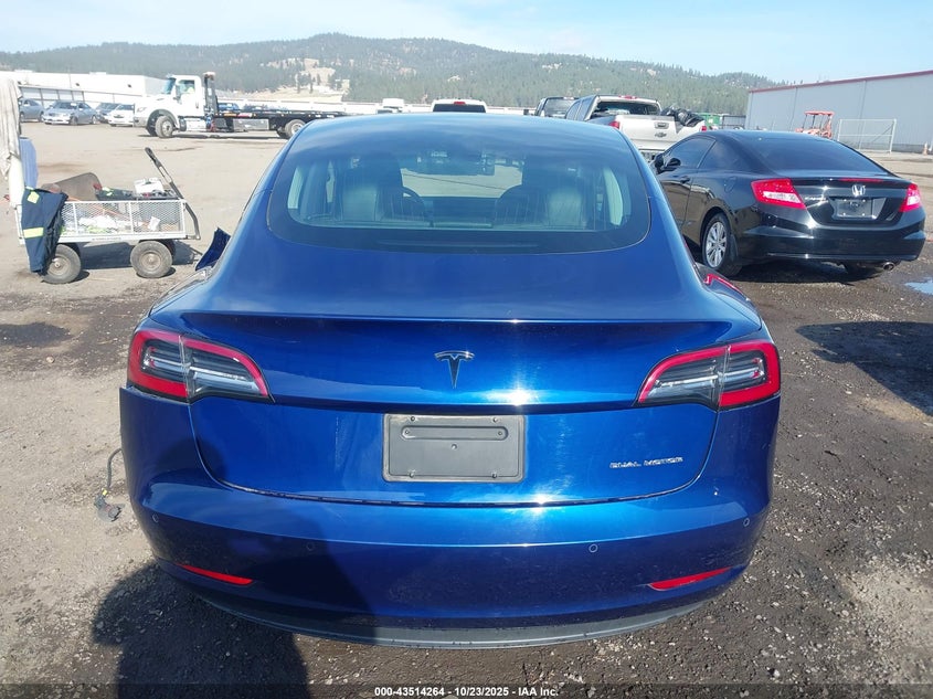 2020 Tesla Model 3 Long Range VIN: 5YJ3E1EB0LF620626 Lot: 43514264