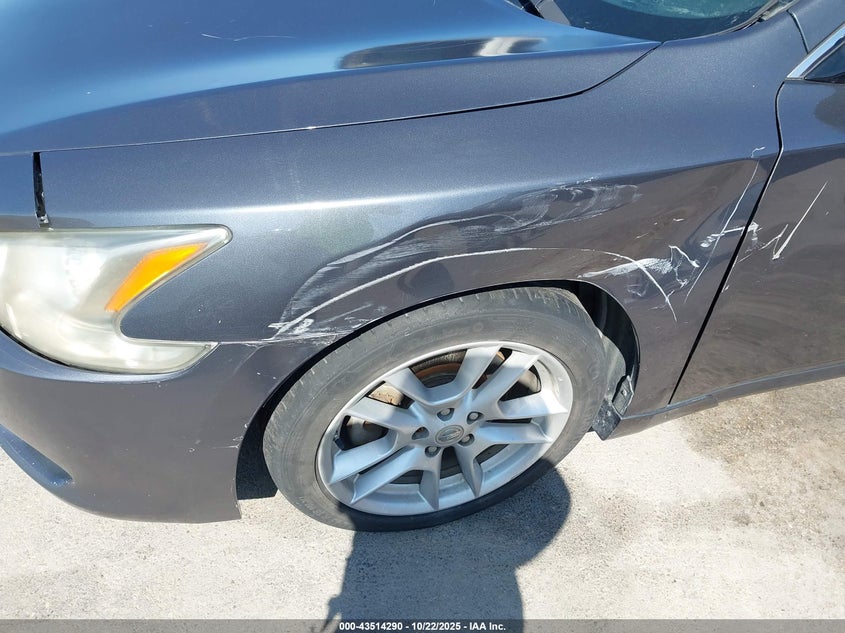 2009 Nissan Maxima 3.5 S VIN: 1N4AA51E89C821745 Lot: 43514290