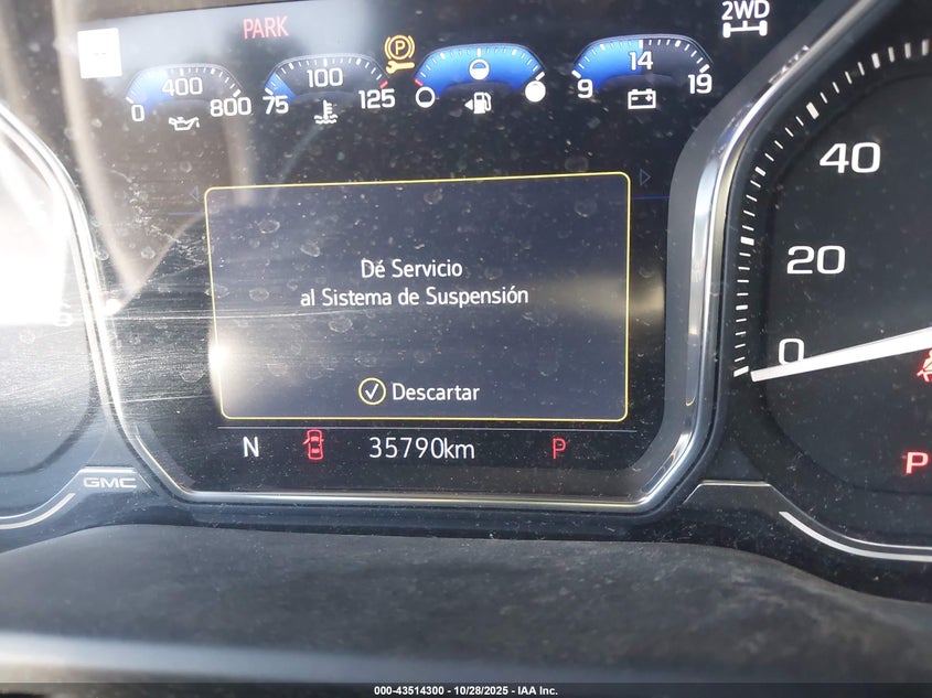 2022 GMC Sierra 1500 Limited 4Wd Short Box Denali VIN: 1GTU9FEL5NZ192080 Lot: 43514300