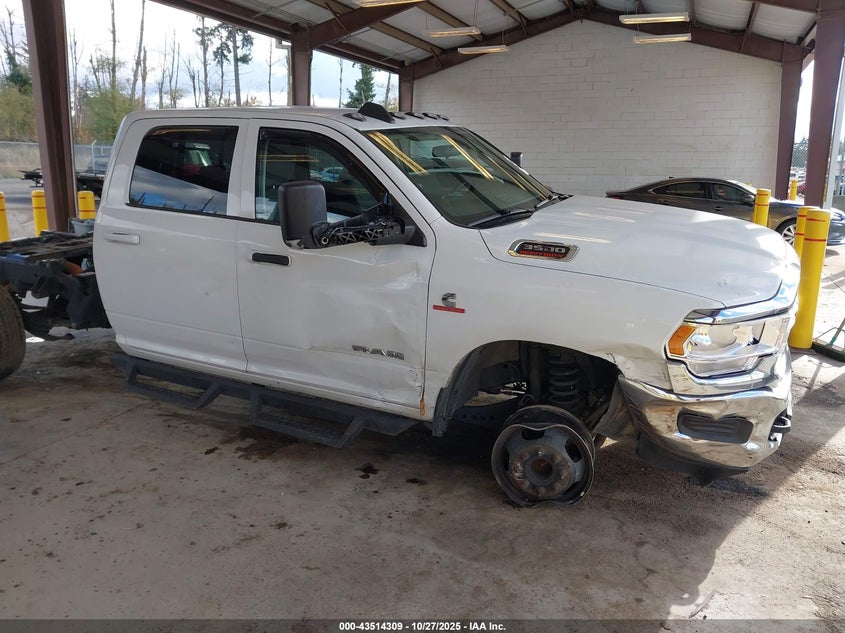 2020 Ram 3500 Tradesman 4X4 8' Box VIN: 3C63RRGL2LG176983 Lot: 43514309