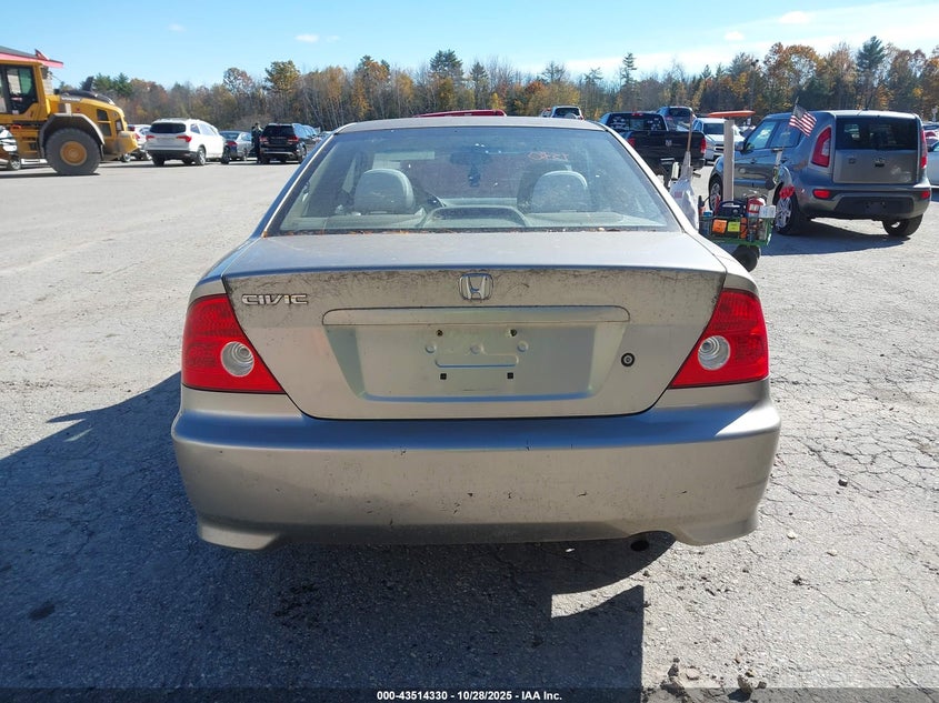 2004 Honda Civic Lx VIN: 1HGEM22544L074204 Lot: 43514330