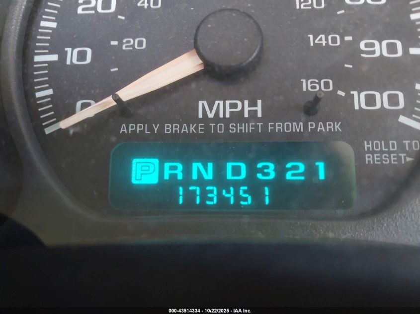 2002 Chevrolet Suburban 1500 Lt VIN: 1GNFK16Z62J234583 Lot: 43514334