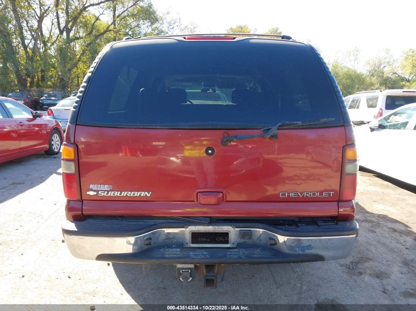2002 Chevrolet Suburban 1500 Lt VIN: 1GNFK16Z62J234583 Lot: 43514334