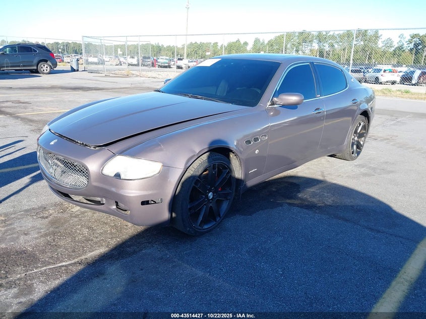 2007 Maserati Quattroporte Base Automatic/Executive Gt Automatic/Sport Gt Automatic ZAMFE39A370031662 photo #3