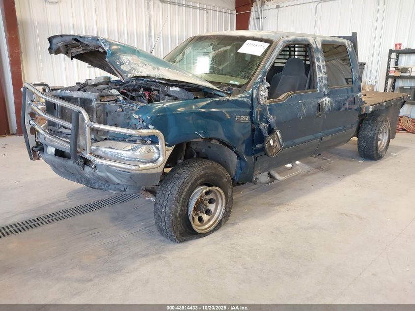 2002 Ford F-250 Lariat/Xl/Xlt VIN: 1FTNW21F12EA16832 Lot: 43514433