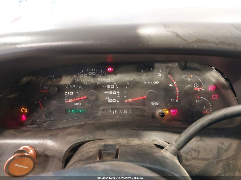 2002 Ford F-250 Lariat/Xl/Xlt VIN: 1FTNW21F12EA16832 Lot: 43514433