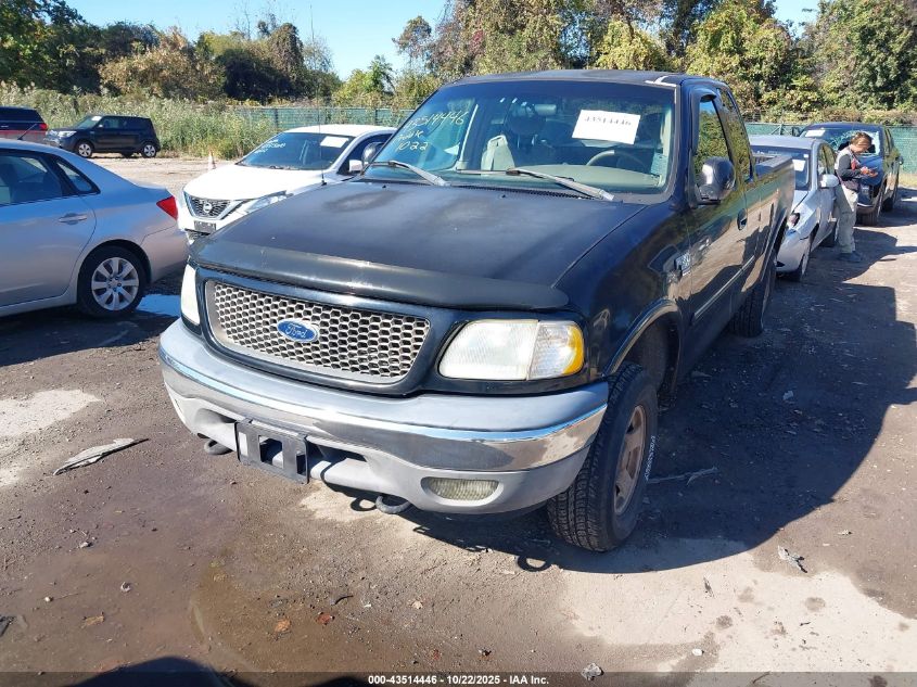 2002 Ford F-150 Lariat/Xl/Xlt VIN: 1FTRX18L52NB13973 Lot: 43514446