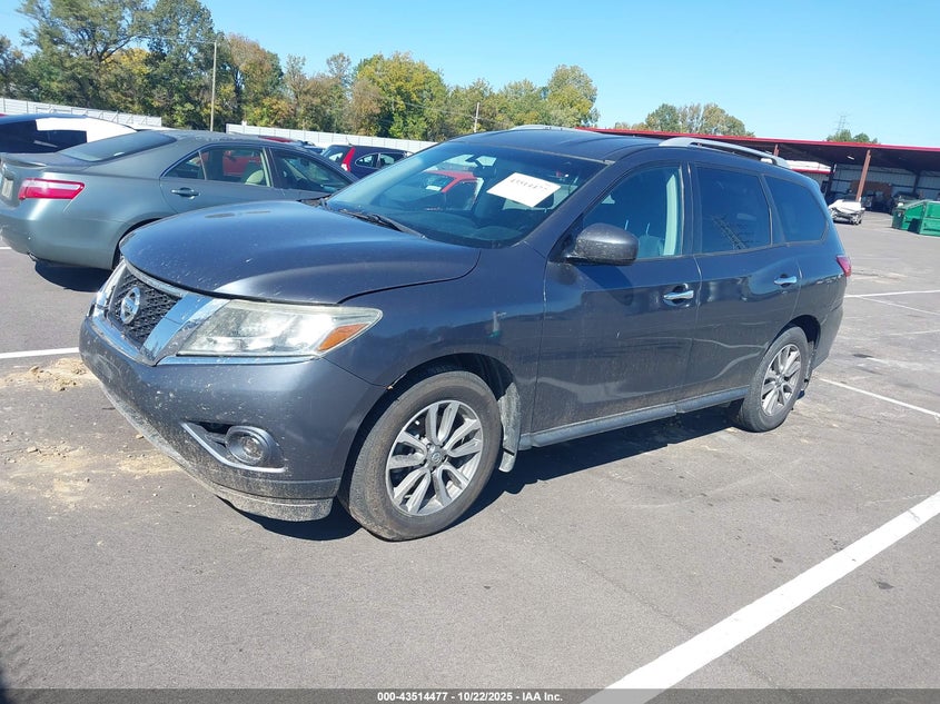 2014 NISSAN PATHFINDER SV 5N1AR2MN5EC630853