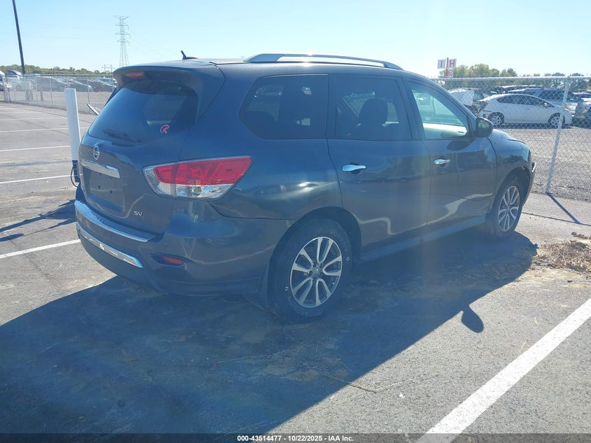 2014 NISSAN PATHFINDER SV 5N1AR2MN5EC630853