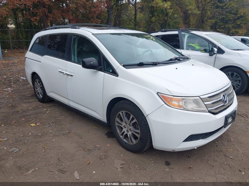 2013 HONDA ODYSSEY EX-L - 5FNRL5H66DB048193