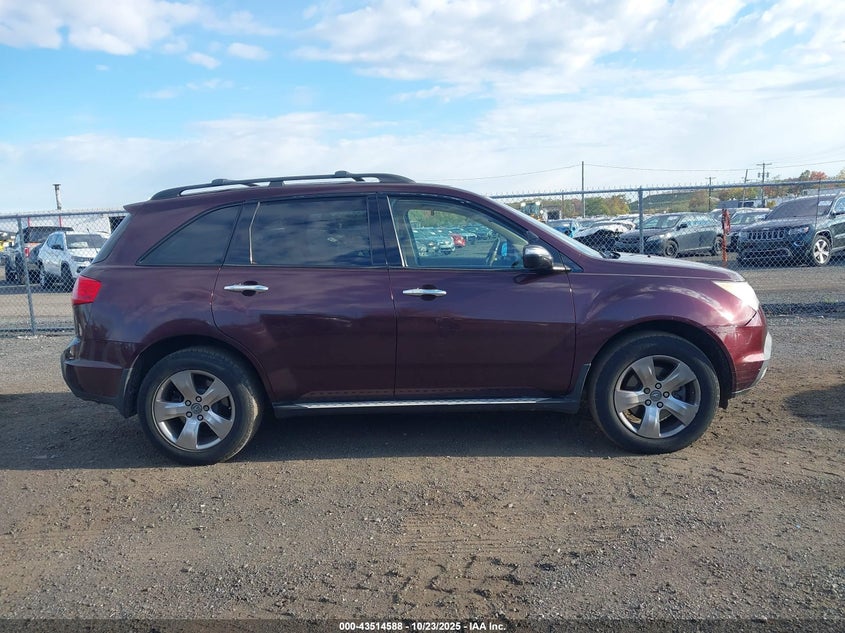 2009 Acura Mdx Sport Package VIN: 2HNYD28819H503701 Lot: 43514588