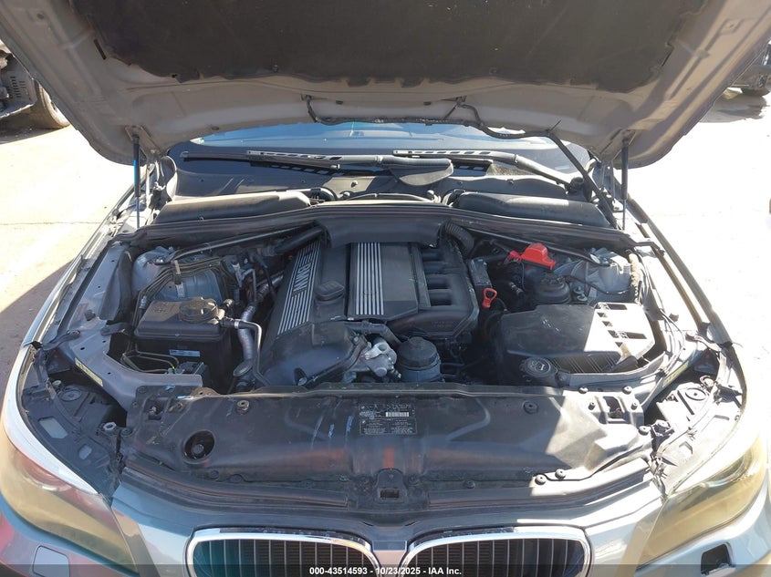 WBANA53555B863327 2005 BMW 5ER photo no. 10