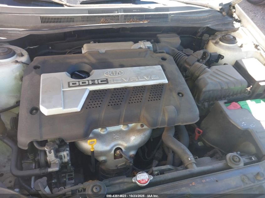 2004 Kia Spectra Ex/Lx VIN: KNAFE121745036328 Lot: 43514623