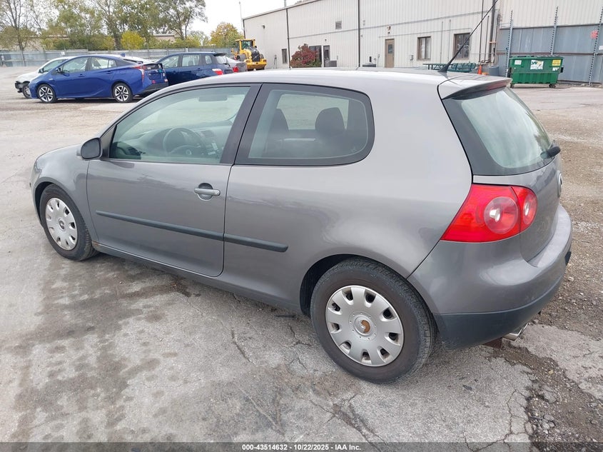 WVWAA71K78W275478 2008 VOLKSWAGEN GOLF photo no. 3